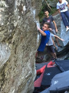 Valentin Lecomte donne tout dans Blindfisch 7b